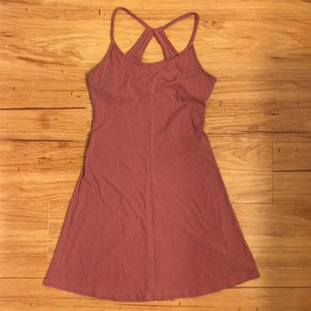 Coral and Grey Patagonia Sundress Size S